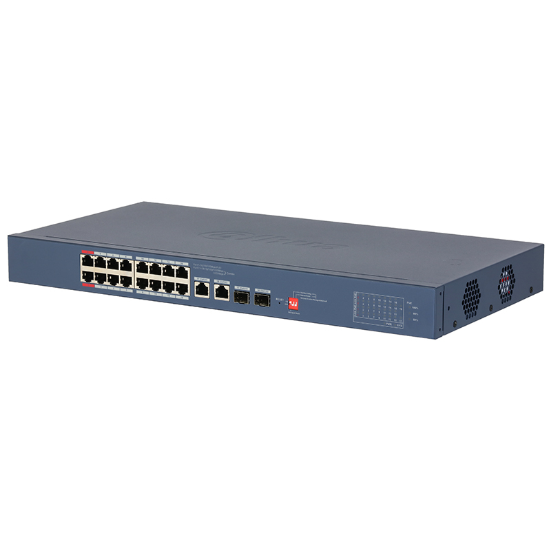 DH-CS4218-16ET-240-V2 PoE коммутатор Dahua