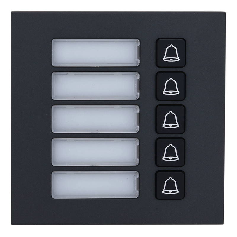 DHI-VTO4202FB-MB5 модуль на 5 кнопок вызова Dahua