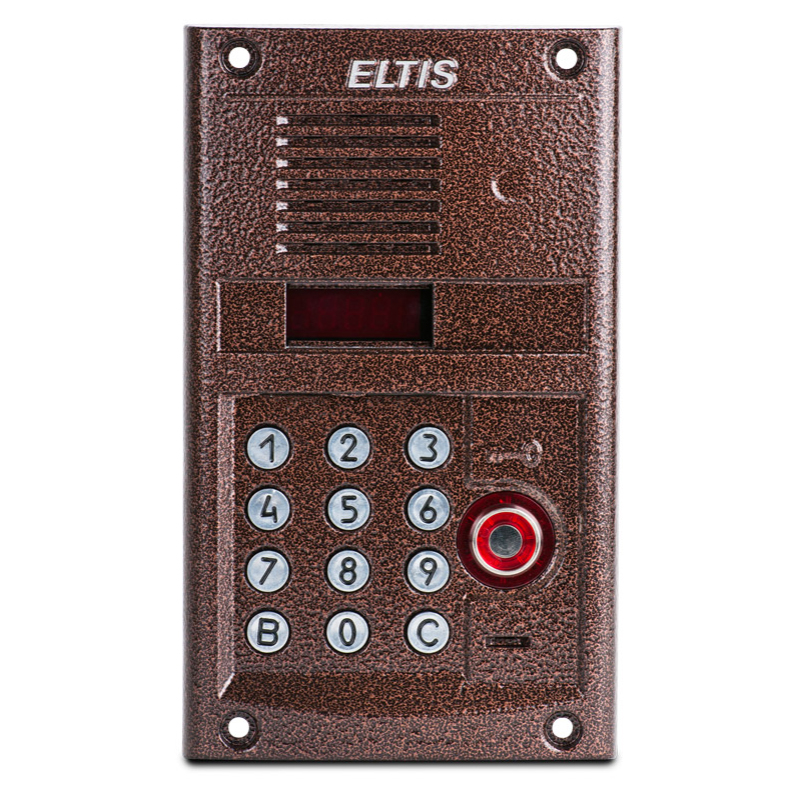DP305-TD22 (бронза-антик металлик) блок вызова домофона Eltis