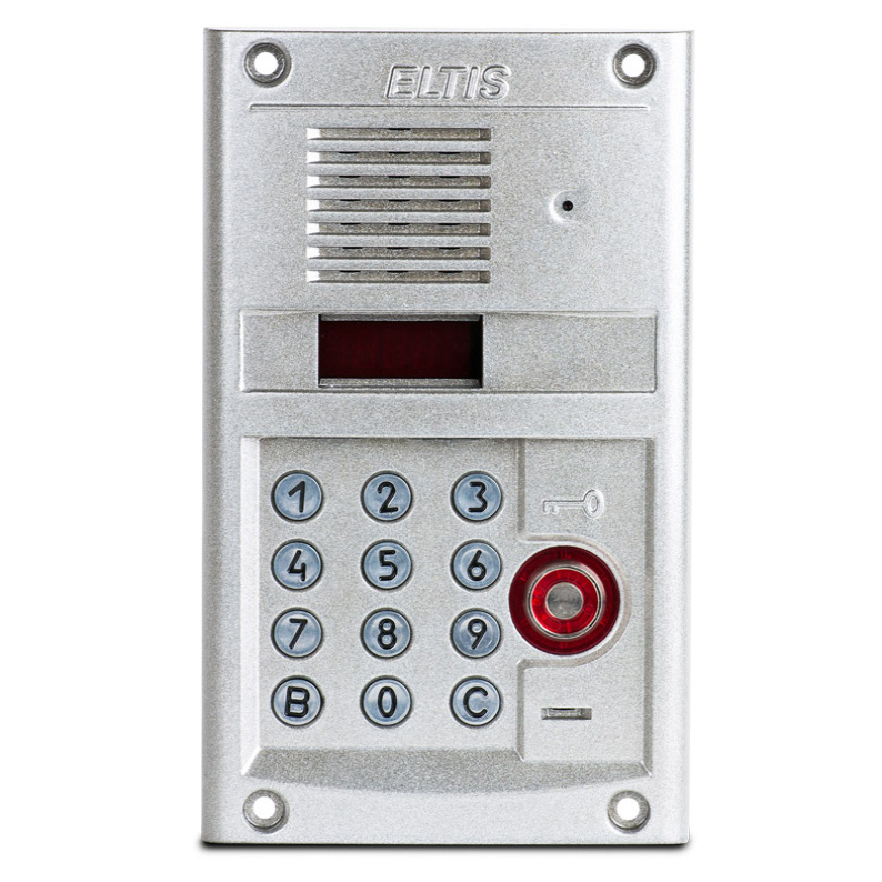 DP305-TDC22 (серебристый металлик) блок вызова домофона Eltis