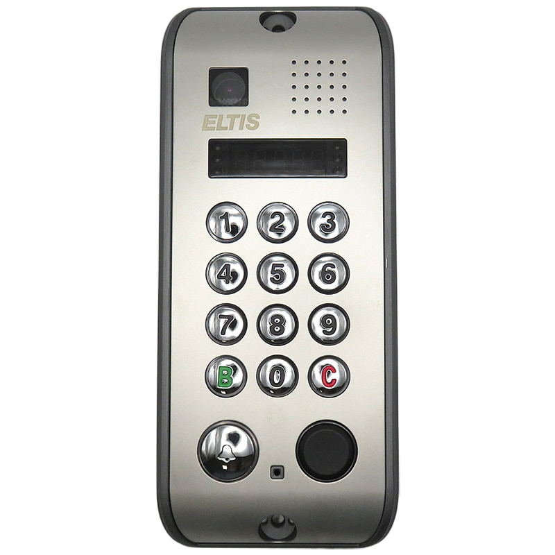 DP5000.B2-KRDC43T/IP-CVBS (нерж.сатинированная) блок вызова домофона Eltis