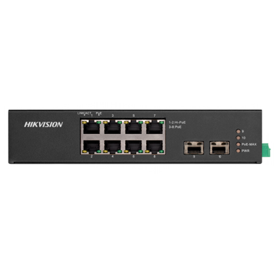 DS-3T0510HP-E/HS PoE коммутатор Hikvision