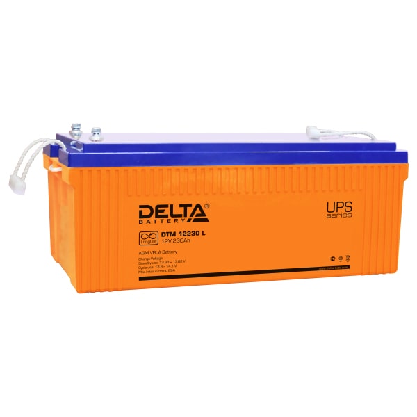 DTM 12230 L аккумулятор 230Ач 12В Delta