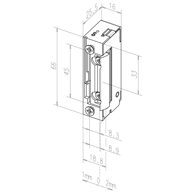 Eff-Eff 138-Е91 электромеханическая защёлка