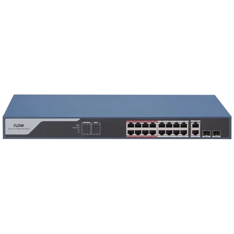 F-SW-EM418POE-VM PoE коммутатор iFlow