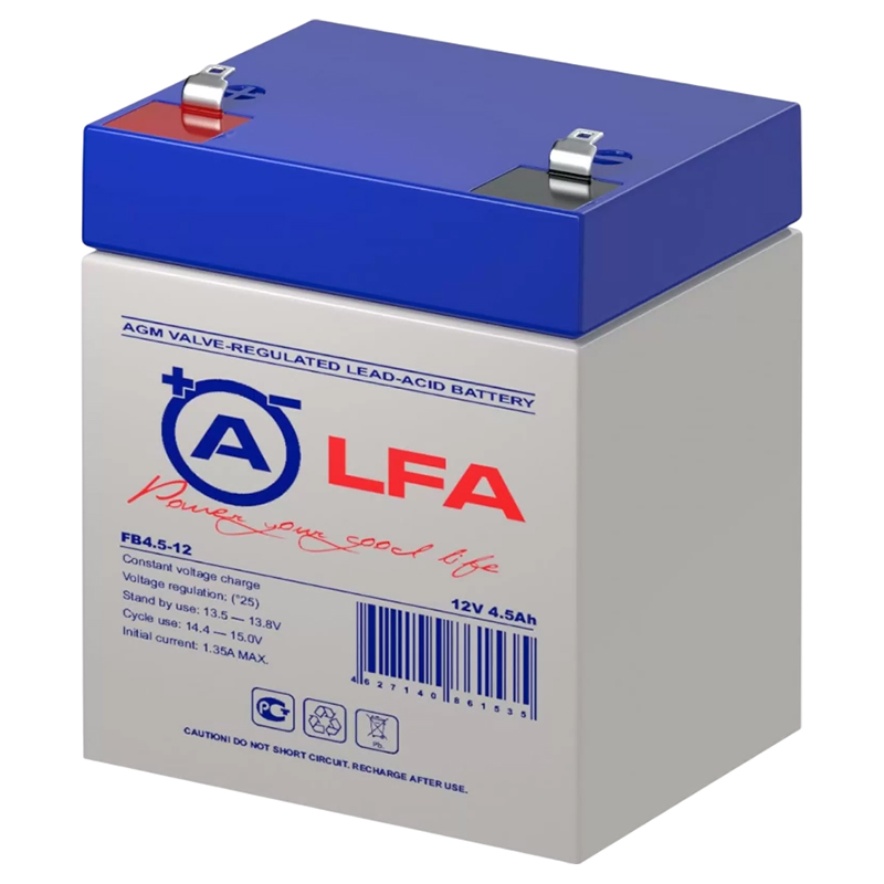 FB4.5-12 аккумулятор 4.5Ач 12В Wybor