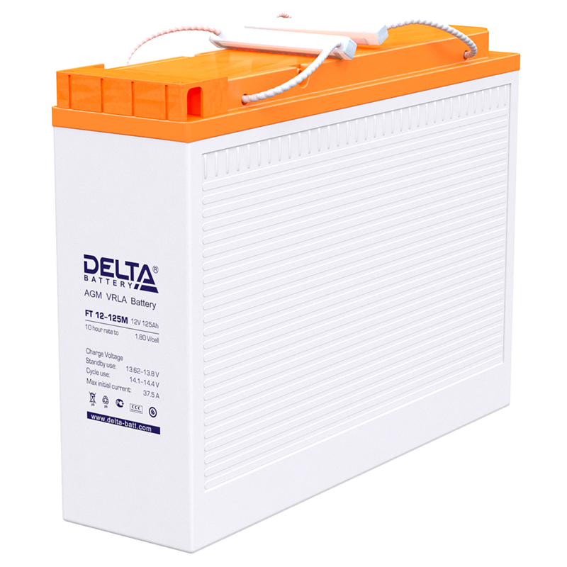 FT 12-125 M аккумулятор 125Ач 12В Delta