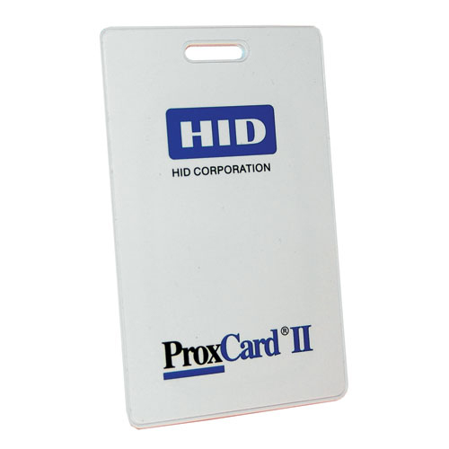 HID ProxCard II (оригинал) карта с прорезью