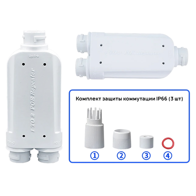 HN-LP12IP удлинитель PoE по UTP Hunter