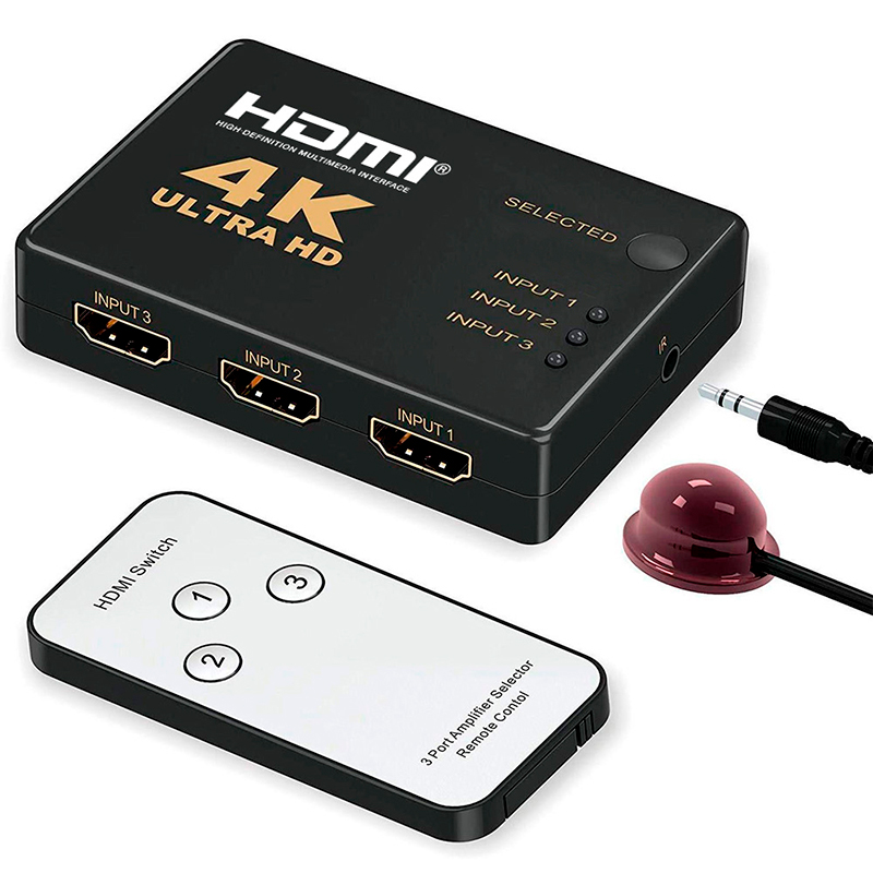 HN-SW31 HDMI коммутатор 3x1 Hunter