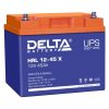 HRL 12-45 X аккумулятор 45Ач 12В Delta