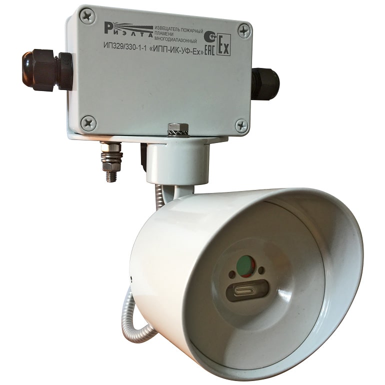 ИПП-ИК-УФ-Ex (ИП329/330-1-1) извещатель пламени Риэлта