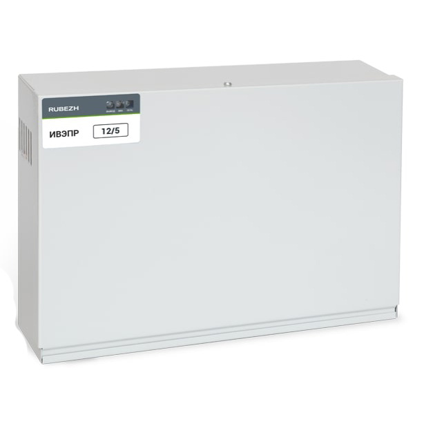 ИВЭПР 12/5 2х17-Р БР блок резервного питания Рубеж