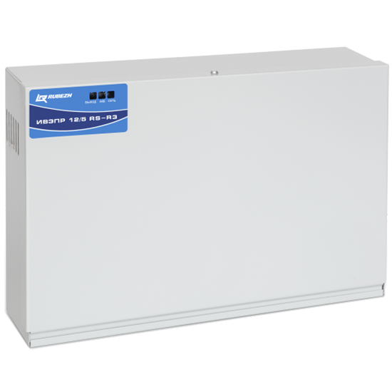 ИВЭПР 12/5 RS-R3 2х40 БР блок резервного питания Рубеж