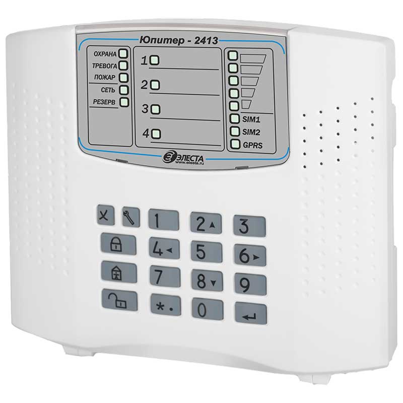 Юпитер-2413 контрольная панель Элеста