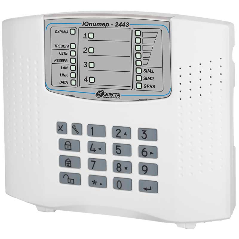 Юпитер-2443 контрольная панель Элеста