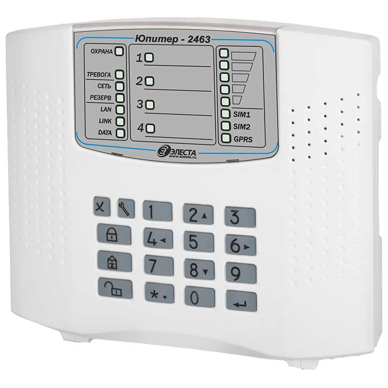 Юпитер-2463 контрольная панель Элеста