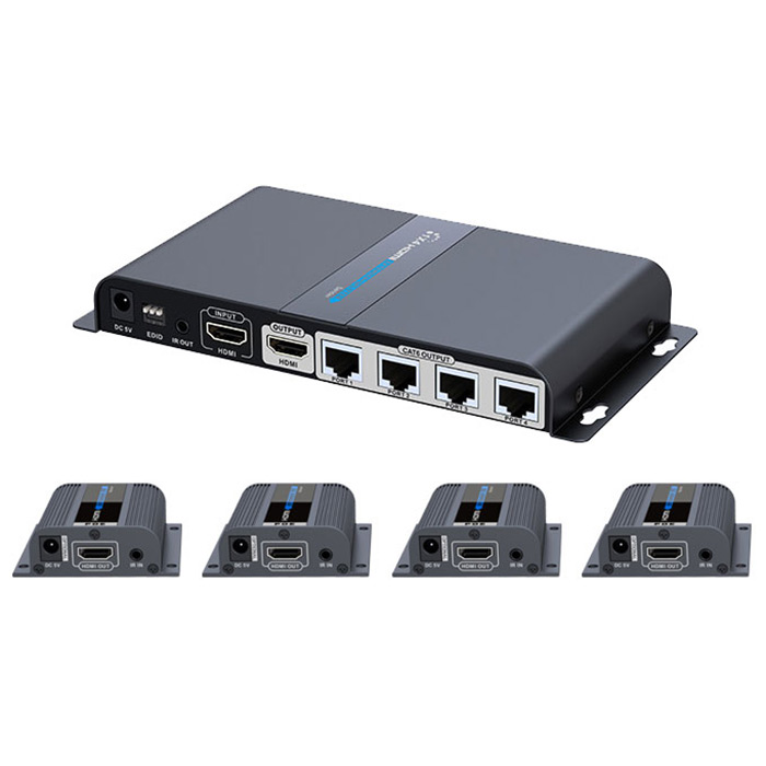 LKV714PRO HDMI разветвитель Lenkeng