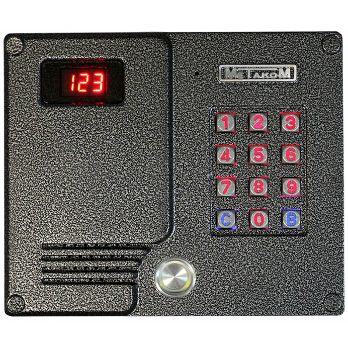 MK2007-TM-E блок вызова домофона Метаком