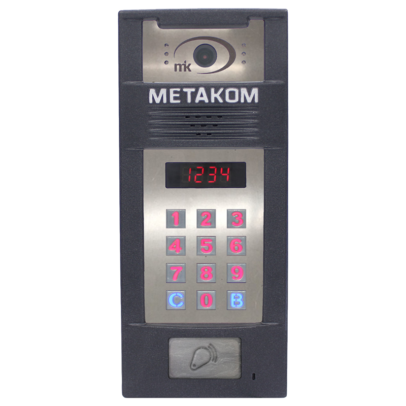 MK2018-RFiVH блок вызова домофона Метаком