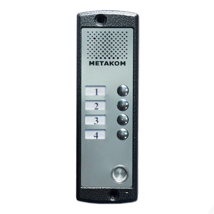 MK4-X-TM блок вызова домофона Метаком