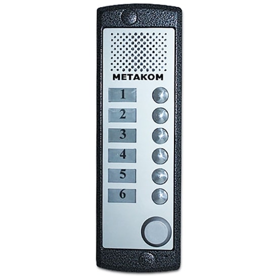 MK6-K-RF блок вызова домофона Метаком