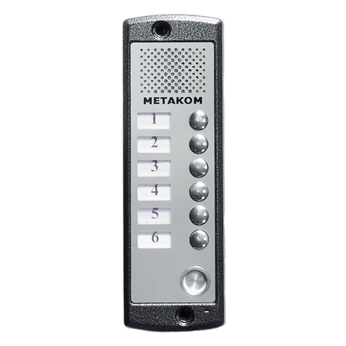 MK6-X-TM блок вызова домофона Метаком