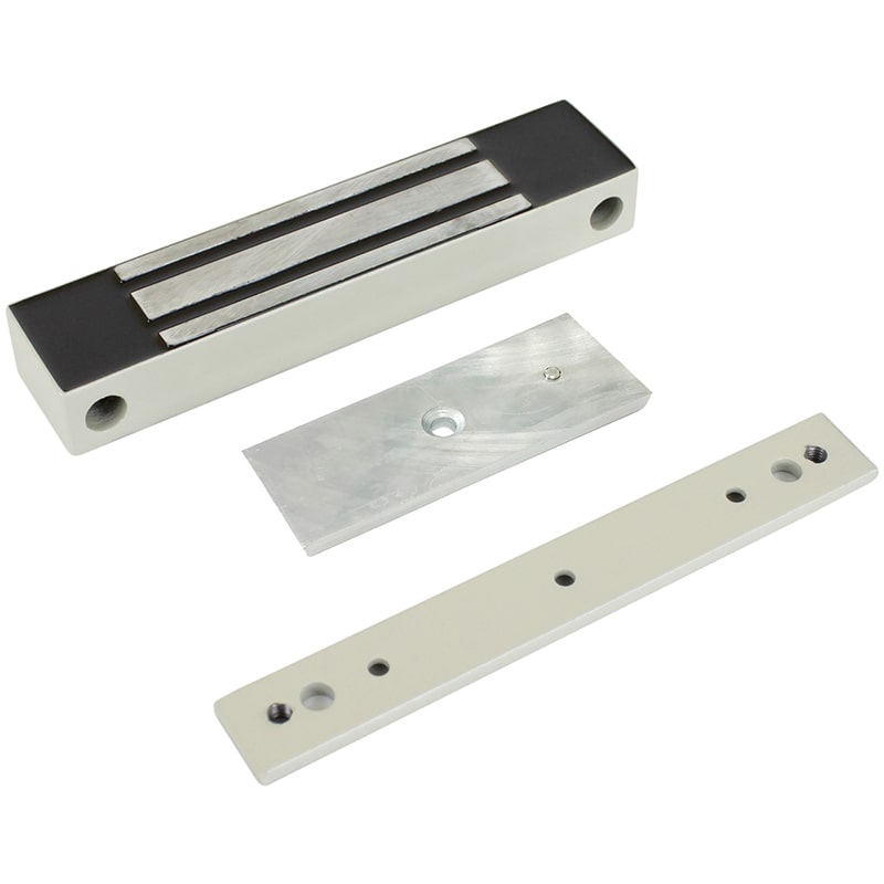 ML-100K с планкой (белый) замок электромагнитный AccordTec