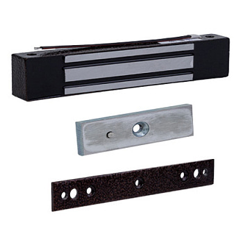 ML-100KB с планкой (коричневый) замок электромагнитный AccordTec