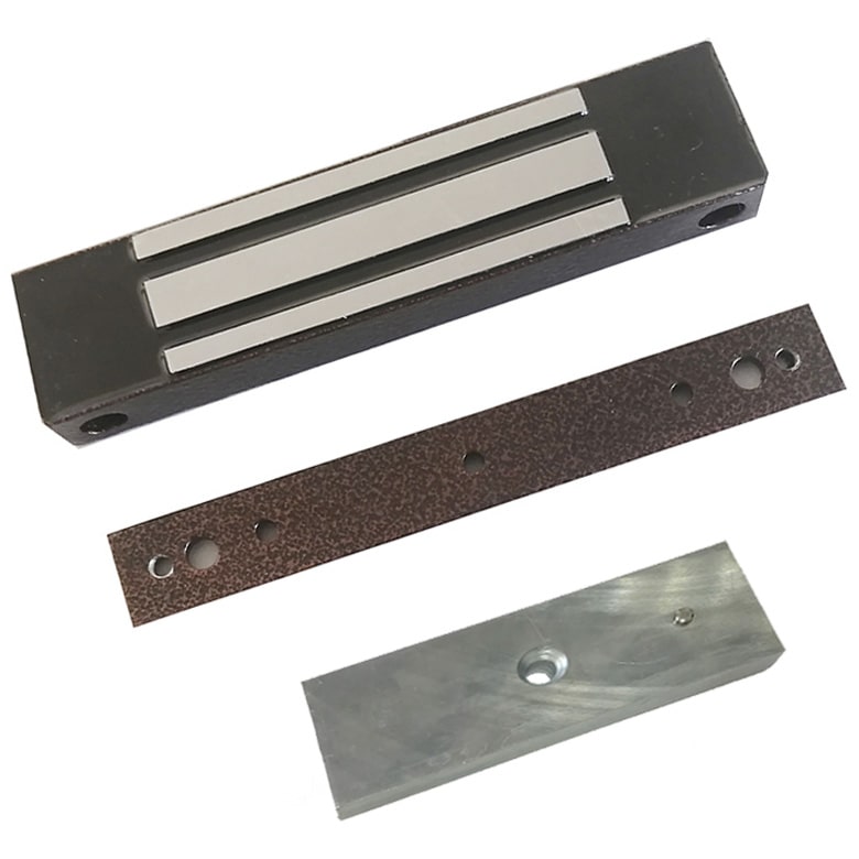 ML-180KB с планкой (коричневый) замок электромагнитный AccordTec