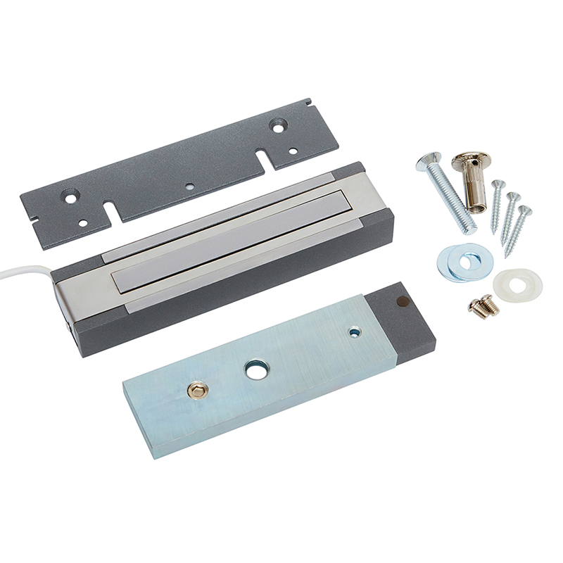 ML-200K-3 Premium Grey с планкой замок электромагнитный AccordTec