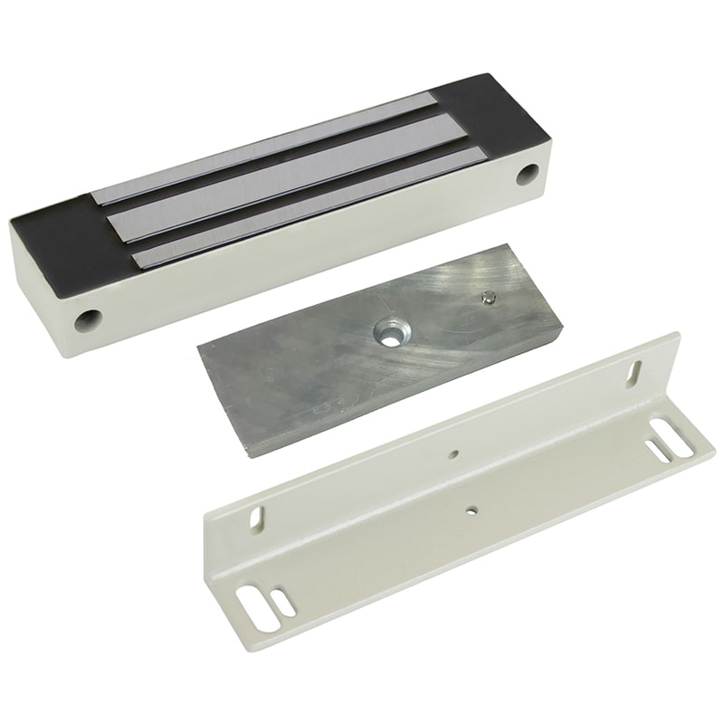 ML-295K с уголком (белый) замок электромагнитный AccordTec