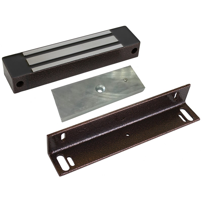 ML-295KB-2 с уголком (коричневый) замок электромагнитный AccordTec