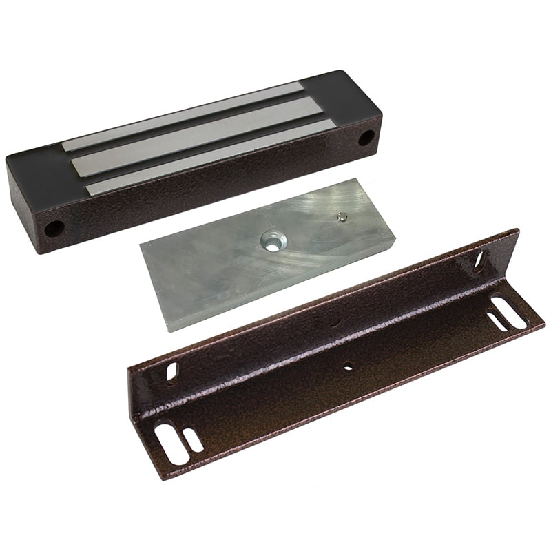 ML-295KB с уголком (коричневый) замок электромагнитный AccordTec