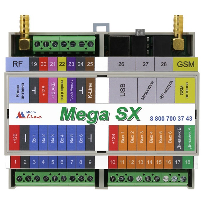Mega SX-350 Light GSM сигнализация Microline
