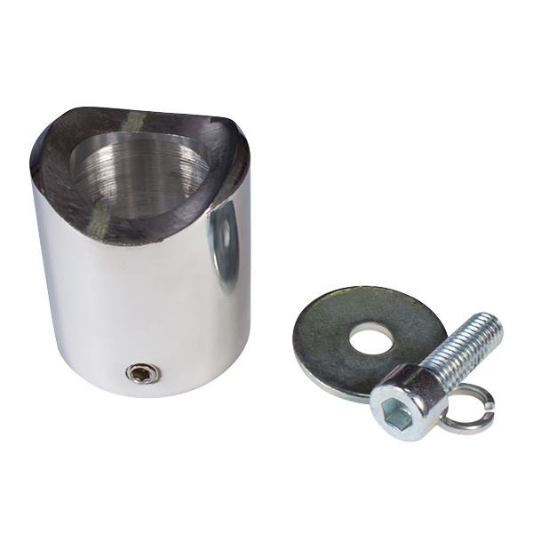 Муфта 25 ХРОМ (0282) прямой патрубок РостЕвроСтрой