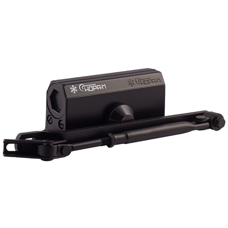 Нора-М 2S (черный) дверной доводчик