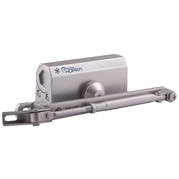 Нора-М 2S (серебро) дверной доводчик