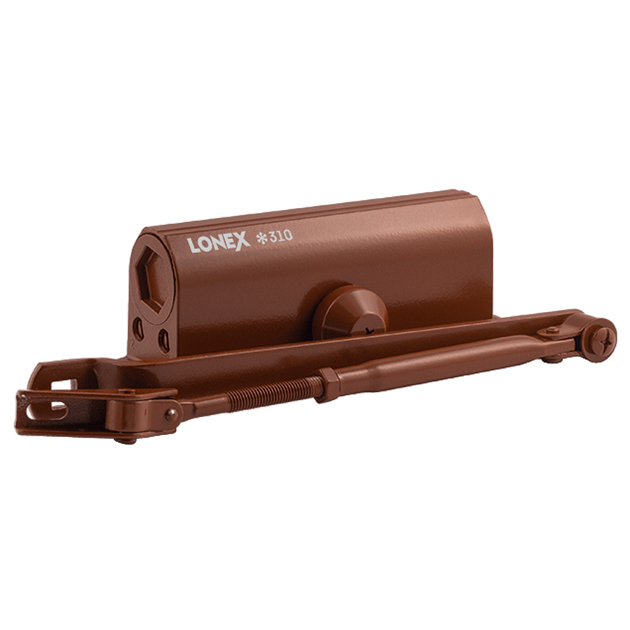 Нора-М 310 LONEX (коричневый) дверной доводчик
