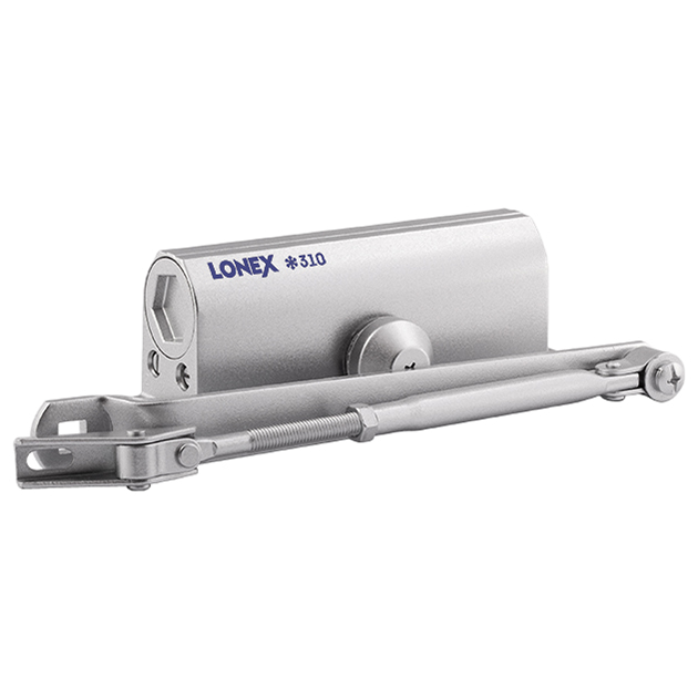 Нора-М 310 LONEX (серебро) дверной доводчик