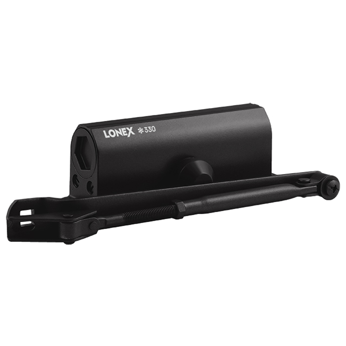 Нора-М 330 LONEX (черный) дверной доводчик
