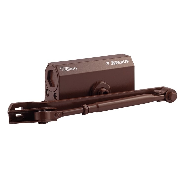 Нора-М 410F ISPARUS (коричневый) дверной доводчик