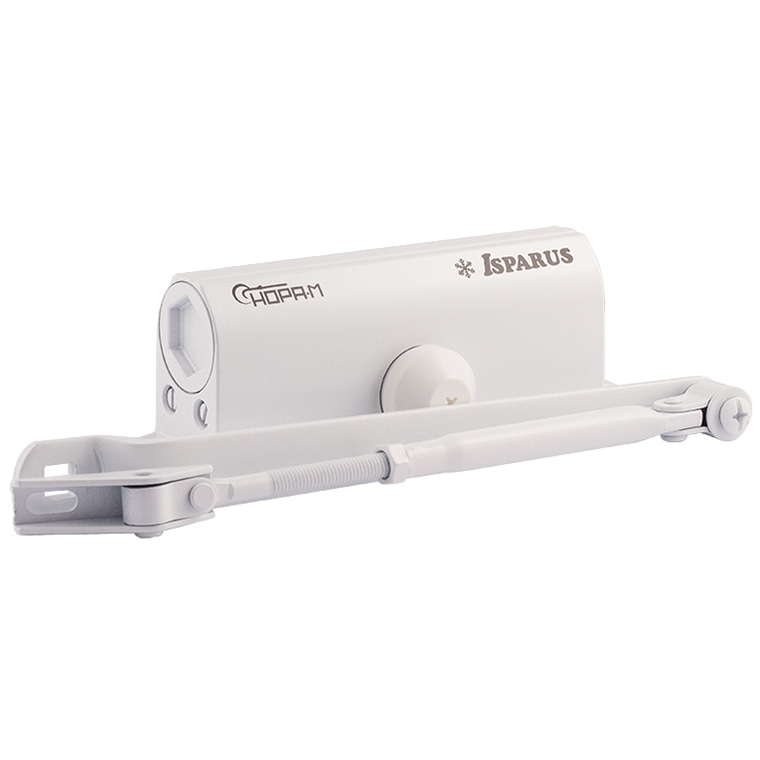 Нора-М 420 ISPARUS (белый) дверной доводчик