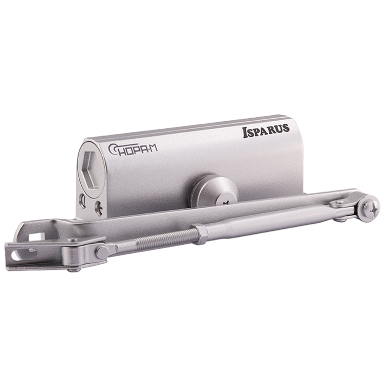 Нора-М 420 ISPARUS (серебро) дверной доводчик