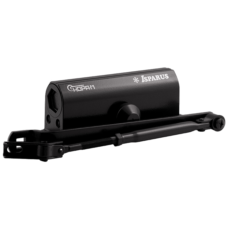 Нора-М 430 ISPARUS (черный) дверной доводчик