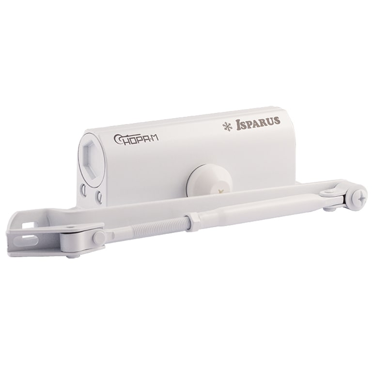 Нора-М 430F ISPARUS (белый) дверной доводчик