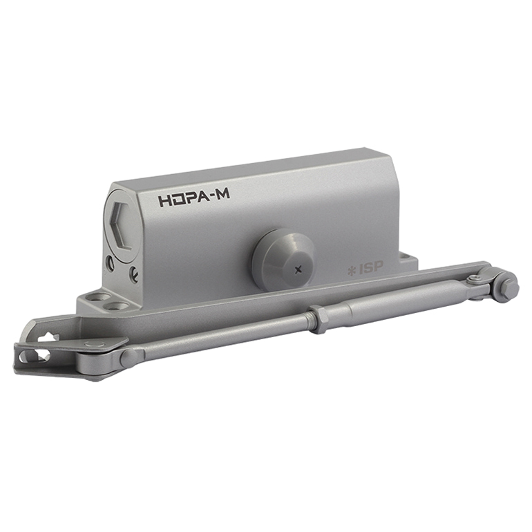 Нора-М 450 ISPARUS (серый) дверной доводчик