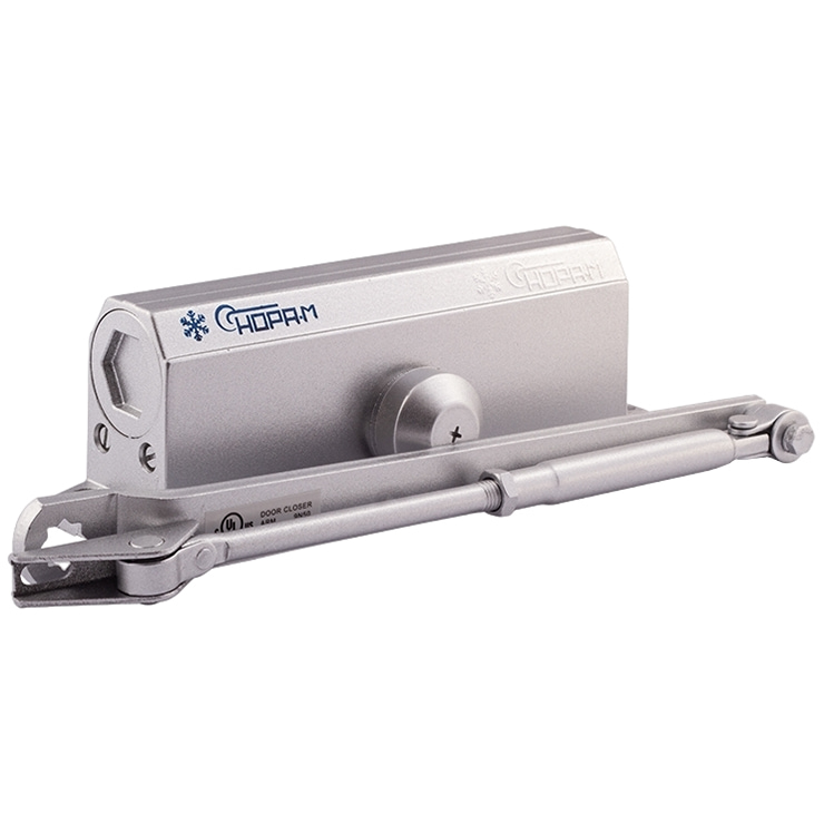 Нора-М 4S (серебро) дверной доводчик