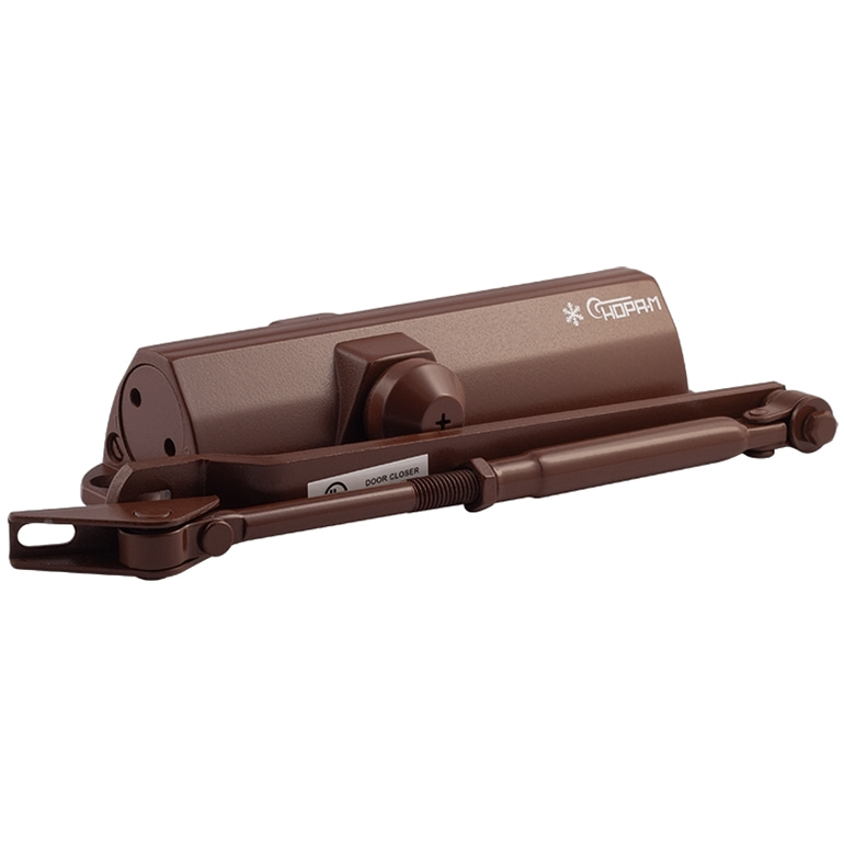 Нора-М 4ST (коричневый) дверной доводчик