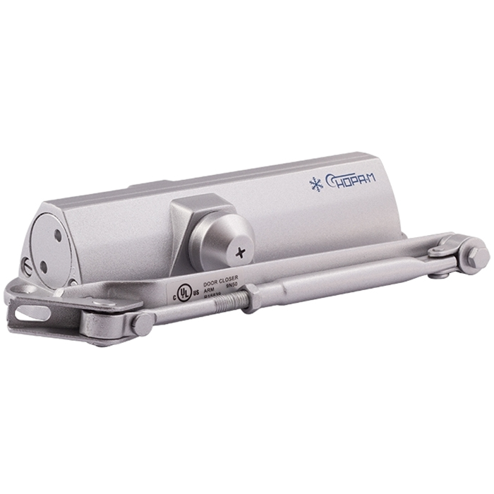 Нора-М 4ST (серебро) дверной доводчик